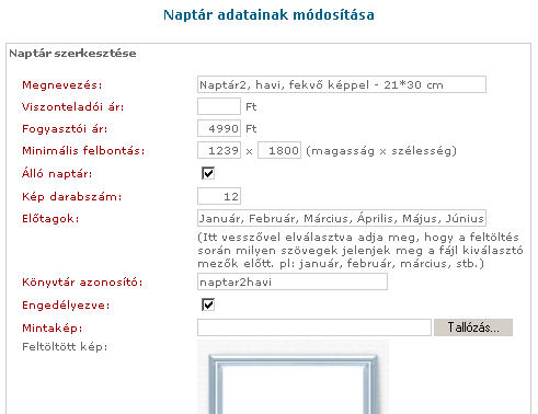 Adatmódosítás