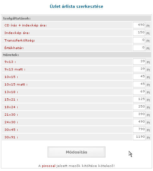 rlista szerkesztse